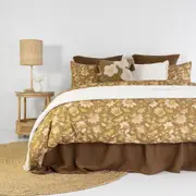 Bambury Melati Quilt Cover Set Soft Touch Woven Home Decor Bedding