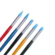 shamjina 5 PC Silicone Clay Sculpting Tool Pen Brush Modeling Dotting Pottery