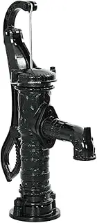 Garden Hand Water Pump Cast Iron Outdoor Watering Tool Manual Pump