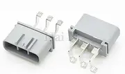 3-Pin Automotive Waterproof Connector Automotive Electrical Connector AC Component Fan Cable QLW-A-3F-B QLW-A-3F-GR(Style2-A)