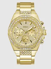 GUESS Gold Fury Glitz Watch