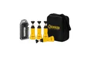 Bunker Indust Tyre Deflators x4 Air Deflator 10~30 PSI Valve Core Tool With LED