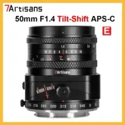 7Artisans 50mm F1.4 APS-C MF Tilt-Shift Lens for Sony E-mount Mirrorless Cameras