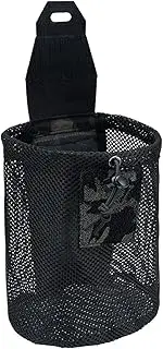 Dump Bag, Foldable Net with Large Capacity Net Quick Use Bag - Belt and Waist Organiser for Outdoor Hiking, Hunting, Camping, black, Siehe Beschreibung, See description