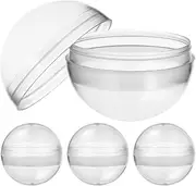 Ciieeo 100pcs Claw Machines Balls Vending Machine Clear Plastic Fillable Balls 32mm Gumball Machines Sphere Empty Toy for Kids Party Favor Supplies