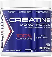 SCI-MX Creatine Monohydrate Strength, Power & Energy Powder - 250 g - 50 Servings
