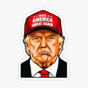 DONALD TRUMP red maga hat USA president America