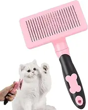 Dog Comb - Non-slip Dog Detangling Comb | With Ergonomic Grip, Retractable Bristles, Pet Supplies For Long-Haired Care