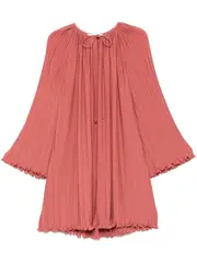 [Lanvin] plissé dress 42 Pink