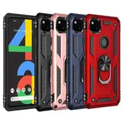 For Google Pixel 5 4A 4 3A XL 8A 5A 6 8 Pro Magnetic Ring Case Shockproof Cover