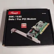 *New* Rosewill RNX-56CX 56K V.92 Software-Based Data/Fax PCI Modem Adapter Card