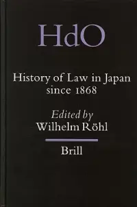 在飛比找博客來優惠-History Of Law In Japan Since 