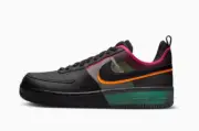 Sz 8 - Nike Air Force 1 React 'Black Pink Prime' DH7615-001