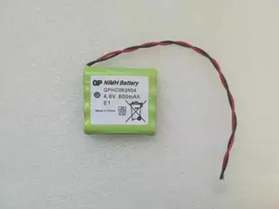 【現貨】.兼容NIMH BATTERY GPHC083N04 4.8v 800mAh推拉力計專用電池