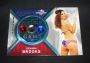 2017 Benchwarmer DEANNA BROOKS American Gems Ice Blue Variant #1/1 PLAYBOY Sexy