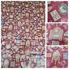 5 X 55” Yards Vintage Cyrus Clark "ALEXANDRA "Teflon Fabric /imperial jewels