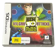 Ben 10 Alien Force Vilgax Attacks Nintendo DS 2DS 3DS Game *No Manual* (Preowned)