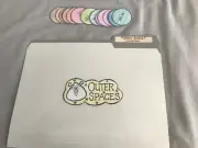 Outer Space! Contractions Grade 1-4 language arts file folder game