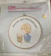 Columbia Minerva Betsy Clark Crewel Picture Kit, Hallmark Collection, 1974