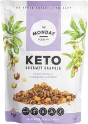 The Monday Food Co - Vegan - Sweet Crunchy Macadamia Clusters - Keto Gourmet ...