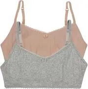 [Liv Lingerie] Girls Cotton Multipack Sets of Crop Vest Bra Tops or Knickers Briefs Underwear Mix and Match