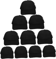 [GAROZATION] Sublimation Hat Hats Outdoor Hat DIY Caps Trucker Hat DIY Baseball Caps Heat Transfer Hat Blank Summer Caps Mesh Baseball Cap Blank Hat Mesh Hat DIY Blank Caps Polyester Red