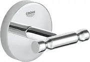 Grohe 40461001 BauCosmopolitan Robe Hook, Starlight Chrome