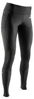 [McDavid] Women's Recovery Max Tight Women Charcoal/Camobright Yellow S Compression Trousers, Charcoal Grey/Camobright Yellow, S, Charcoal Grey/Camobright Yellow, S