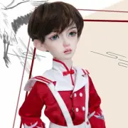 BJD 1/4 Doll Boy Male Free eyes + face make up Wig Shoes Resin Figures Toys Gift