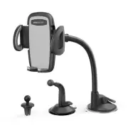 3-in-1 Universal Phone Mount, Cell Phone Car Holder with Air Vent, Dashboard,...