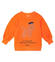 [Tinycottons] Tinycottons Tiny Poodle cotton jersey sweatshirt Y 10 red