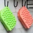 Silicone Body Scrubber Women Scalp Brush Massager Soft Bristles To ingenious