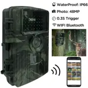 Outdoor WiFi Trail Camera Bluetooth Night Vision Motion Detection Hunting Camera