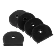 Key Cap Cover, 10 Pack Keys Identifiers Covers Coding Tags Marker, Black