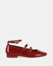 Miss Sofie Mayson/Caramel Patent Womens Flats 05