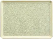 (OF-12) 14.2 inches (36 cm) Cloth Long Handle Tray, Yellow Most NS, 14.2 x 10.6 x 0.7 inches (36 x 27 x 1.9 cm)