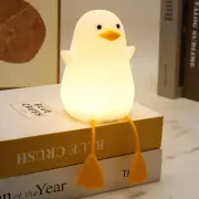 Duck Lamp, Cute Duck Night Light Kids, Rechargeable Dimmable Kids Nightlight, S