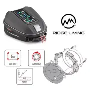 GIVI ST611+ 4-6L Tanklock Bag + Ring Fits Suzuki SFV650 GLADIUS 2015 2016