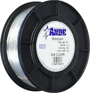 Ande Monofilament Line (Clear, 20 -Pounds Test, 1/4# Spool)