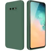 MCC For Samsung Galaxy S10e Soft Liquid Silicone Shockproof Case Cover G970 [Dark Green]