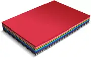 20 Pack EVA Foam Sheets, Extra Large Sheet Size, 12 X 17.5 Inch, Assorted Colors