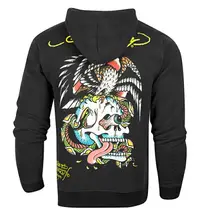 在飛比找樂天市場購物網優惠-美國百分百【全新真品】Ed Hardy 潮牌 連帽 外套 夾