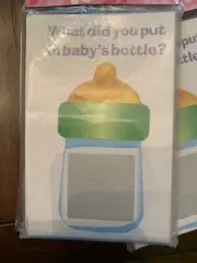 24 Baby Shower Scratch OFF Tickets Lottery party favor game