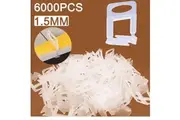 6000PCS Tile Leveling System Clips Plier Tiling Spacer Tool Kit Wall Floor