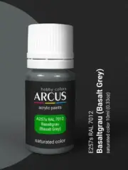 Arcus A257 Acrylic paint RAL 7012 Basaltgrau Saturated color 10ml