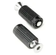 CHROME Floyd Rose Original Tremolo Bridge Mounting Stud & Post & Body Insert set