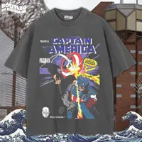 在飛比找蝦皮購物優惠-Captain AMERICA Oversize T恤 CA