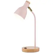 Celine Task Lamp Blush Pink