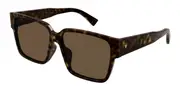Bottega Veneta BV1287SA Asian Fit 002 Men's Sunglasses Tortoiseshell Size 59