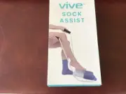 Vive Sock Aid Easy On Off Stocking Slider Donner Pulling Assist Device Not Used